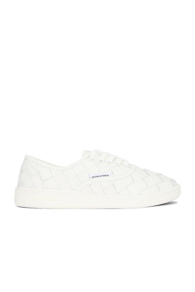 Bottega Veneta Fabric Sneaker in White Cover