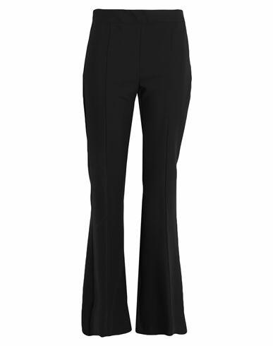 Max & co. Agitare Woman Pants Black Polyester, Viscose, Elastane Cover