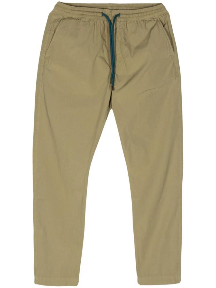 PS Paul Smith drawstring-waist straight-leg trousers - Green Cover