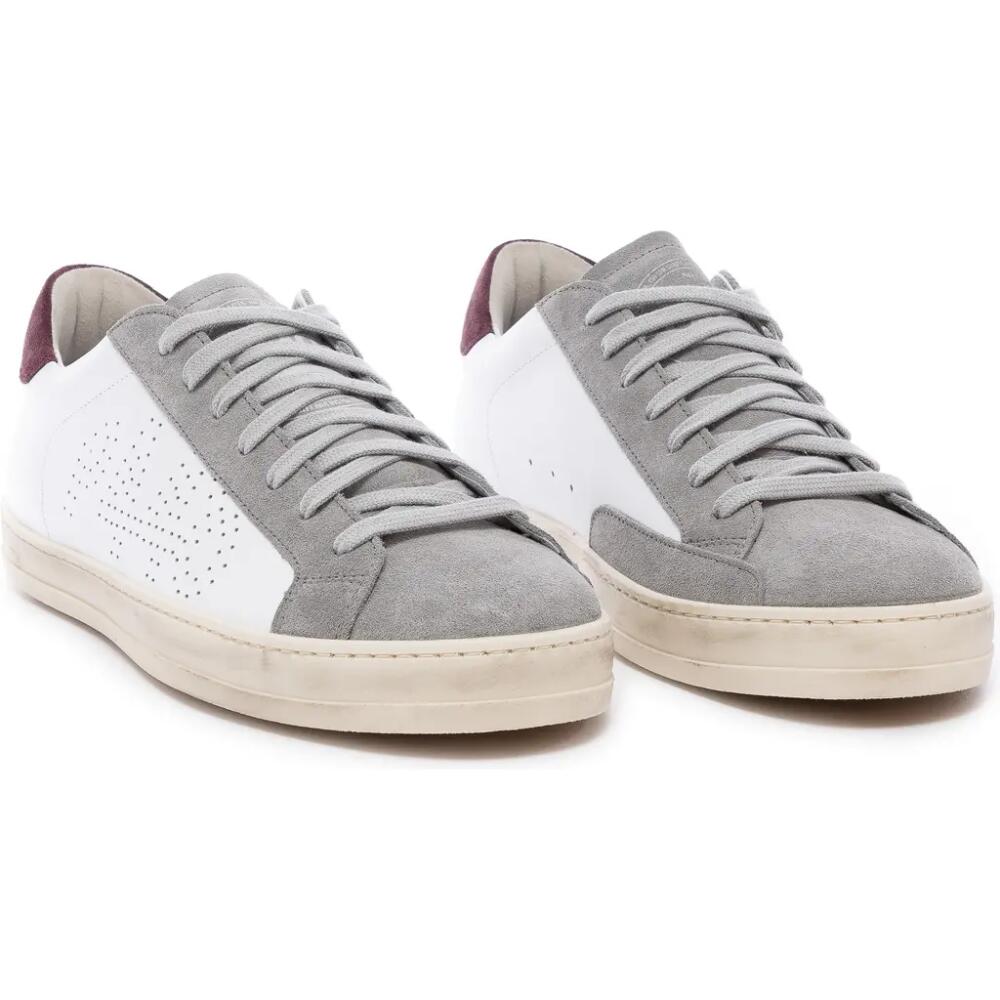 P448 John Low Top Sneaker in White-Burg Cover