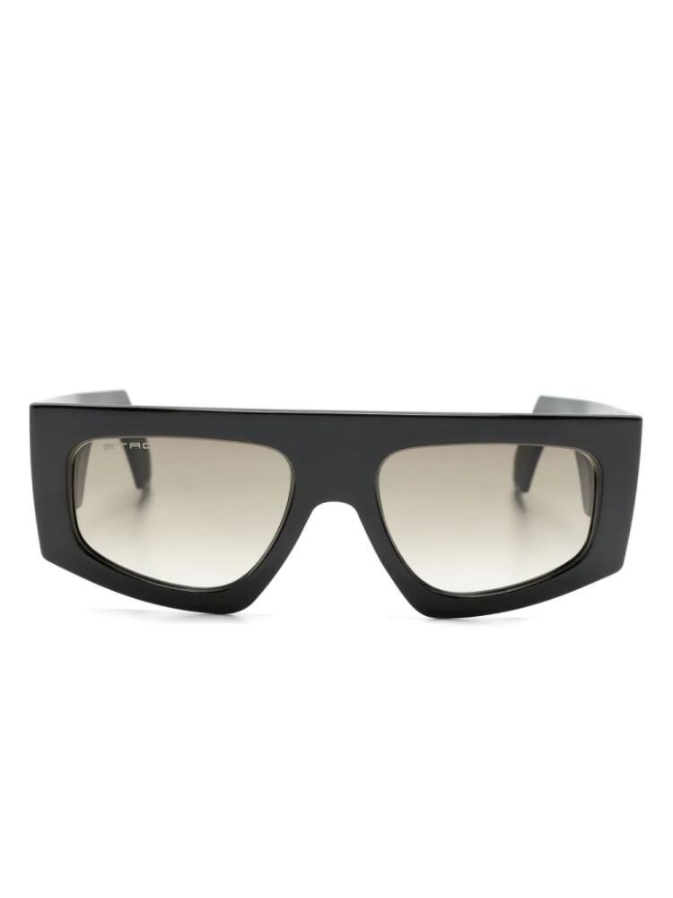 ETRO Pegaso rectangle-frame sunglasses - Black Cover