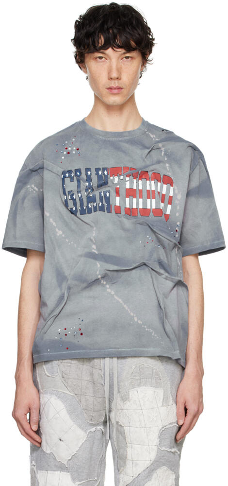 Who Decides War Blue 'Gianthood' T-shirt Cover