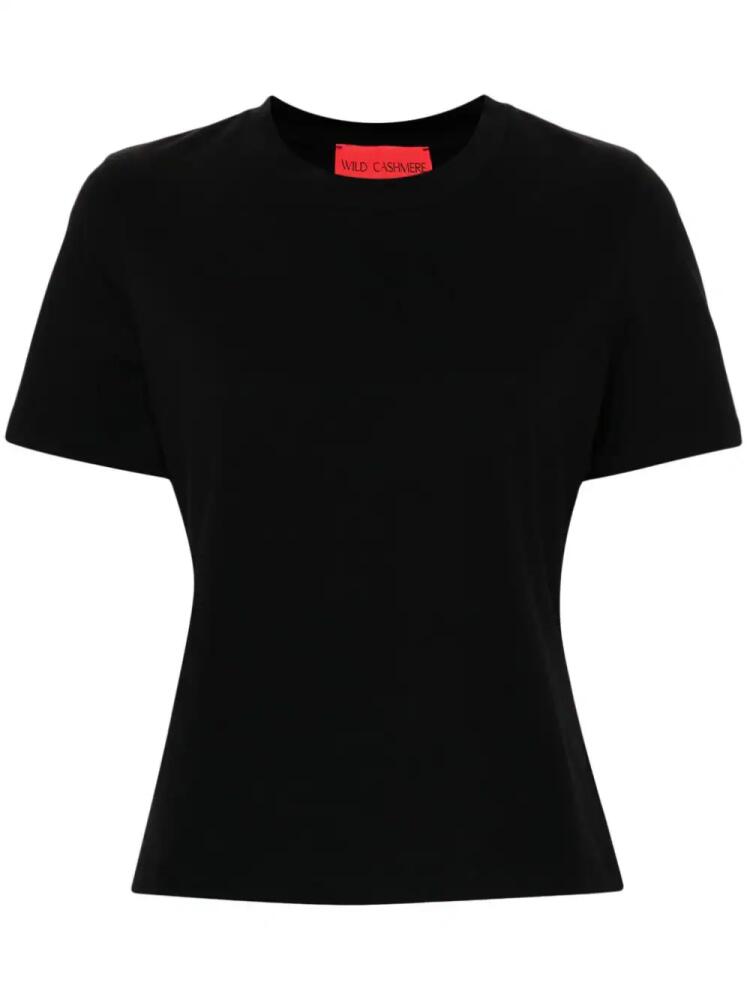 Wild Cashmere Emily jersey T-shirt - Black Cover