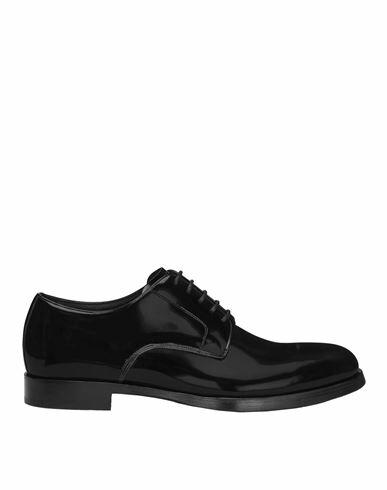 Dolce & gabbana Dolce & gabbana Derby Shoes Man Lace-up shoes Black Leather Cover