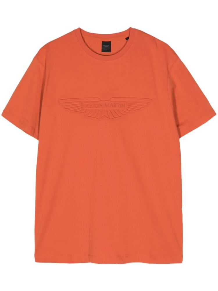 Hackett logo-appliqué T-shirt - Orange Cover