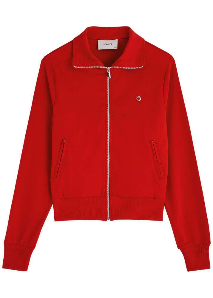 Coperni Jersey Track Jacket - Red Cover