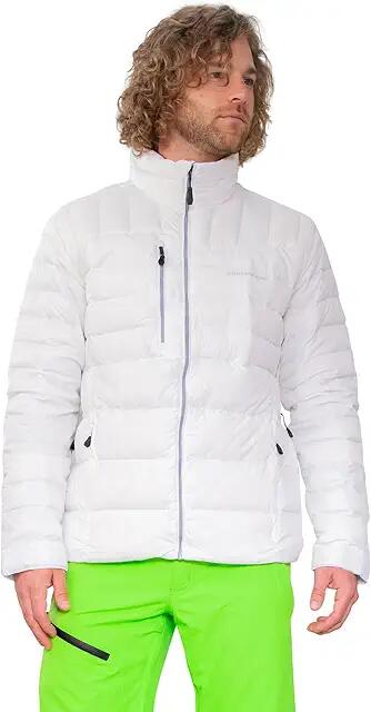 Obermeyer Klaus Down Jacket (White) Men's Clothing Cover