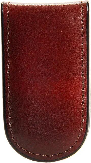 Bosca Old Leather Collection - Magnetic Money Clip (Cognac Leather) Wallet Cover