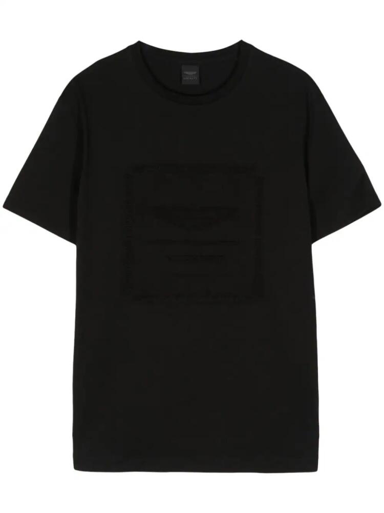 Hackett crew neck cotton t-shirt - Black Cover