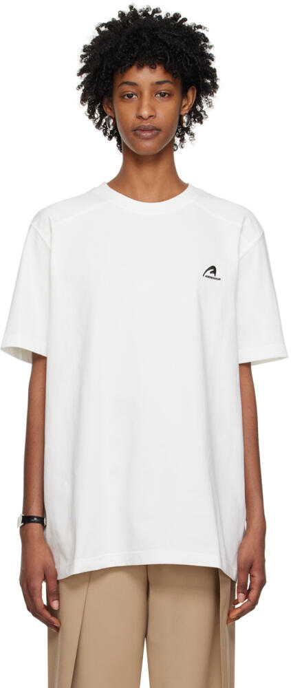 ADER error White A-Peec T-Shirt Cover