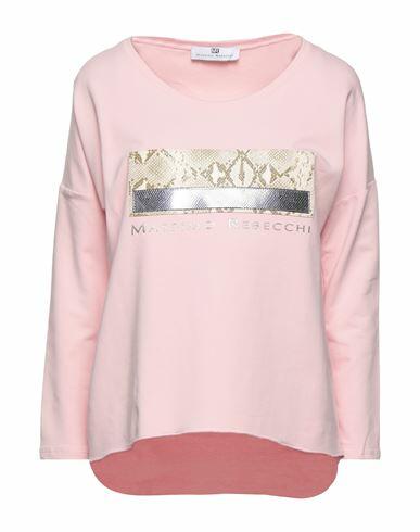 Massimo Rebecchi Woman Sweatshirt Pink Cotton, Elastane Cover