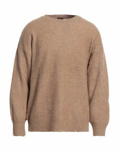 Officina 36 Man Sweater Camel Acrylic, Wool, Viscose, Polyamide, Polyester Cover