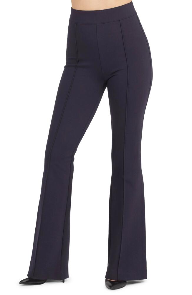 SPANX High Waist Flare Ponte Pants in Classic Navy Cover