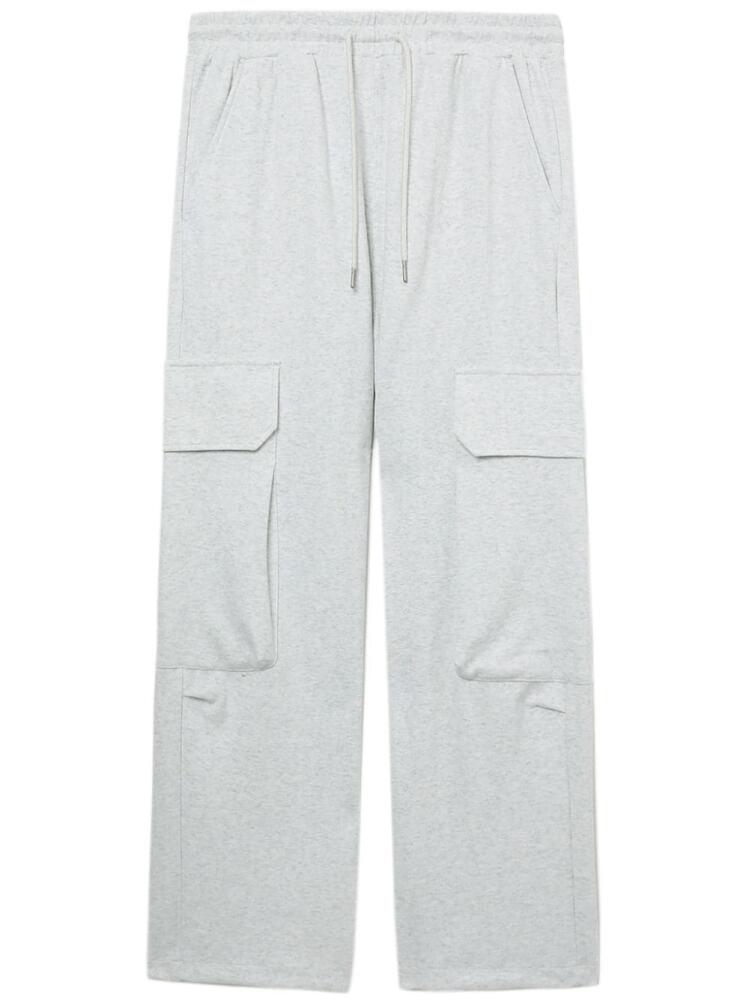 FIVE CM wide-leg cargo track pants - Grey Cover