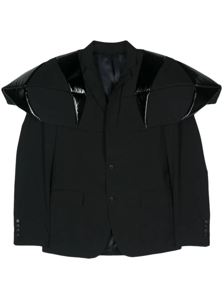 Walter Van Beirendonck Saturn single-breasted blazer - Black Cover