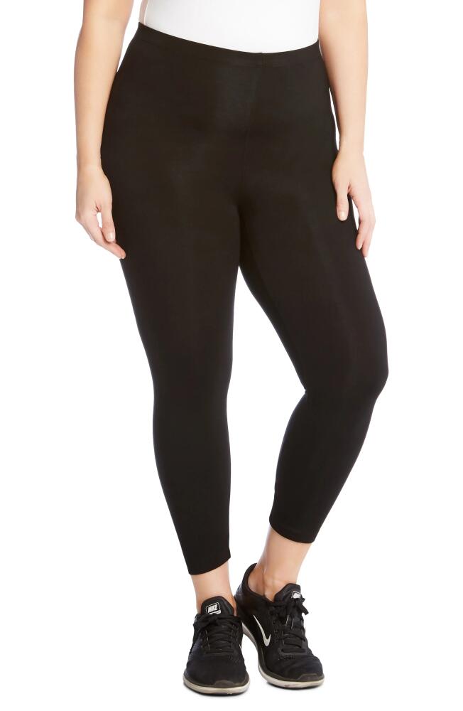 Karen Kane Crop Leggings in Black Cover