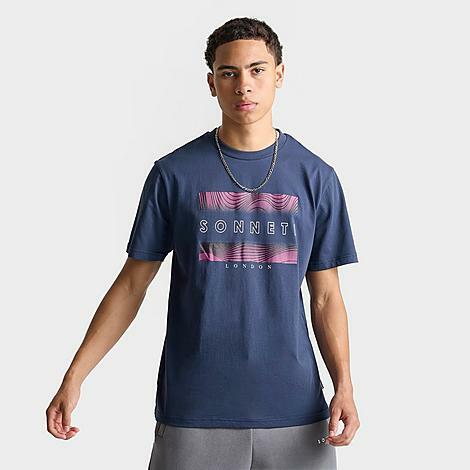 Sonneti Men's London Acer Graphic T-Shirt in Blue/Navy Cover