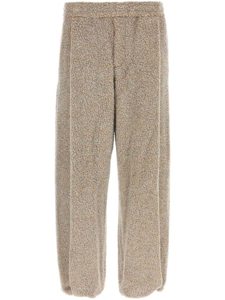 Wooyoungmi Two-tone wide-leg track pants - Grey Cover