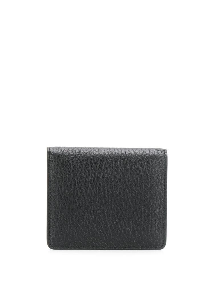 Maison Margiela four-stitch leather bi-fold wallet - Black Cover