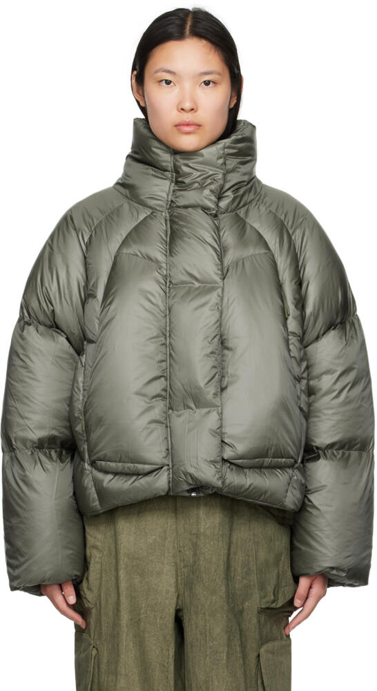 Entire Studios Khaki UVR Down Jacket Cover