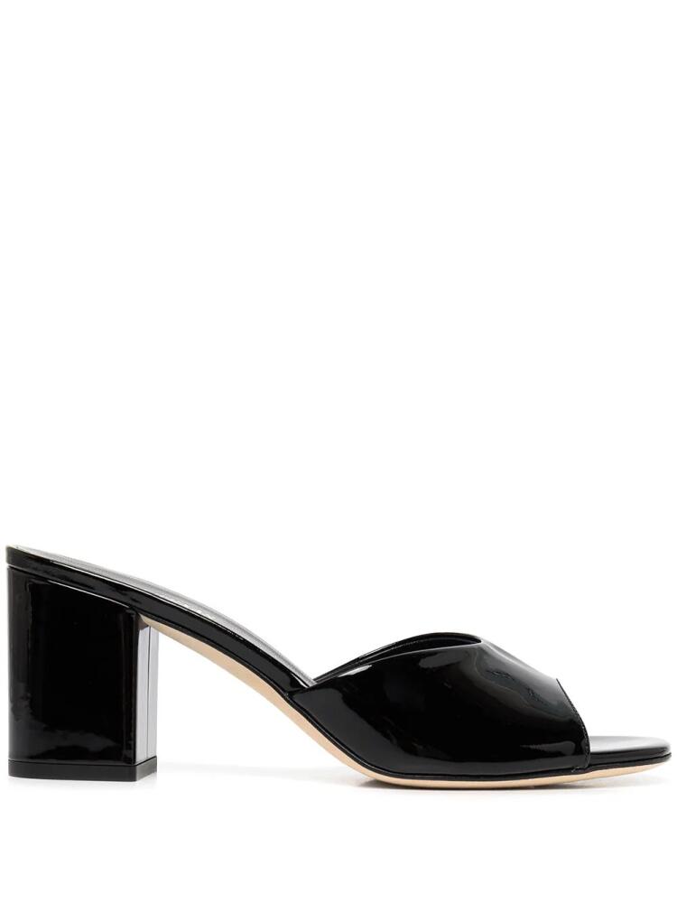 Paris Texas Anja leather mules - Black Cover