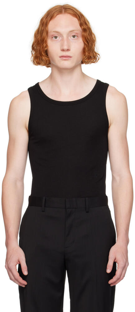 Helmut Lang Black Classic Tank Top Cover