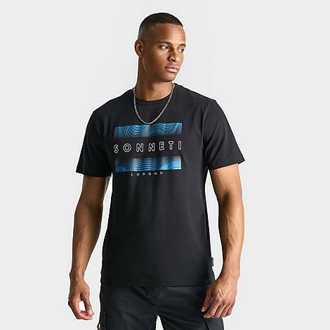 Sonneti Men's London Acer Graphic T-Shirt in Black/Black Cover