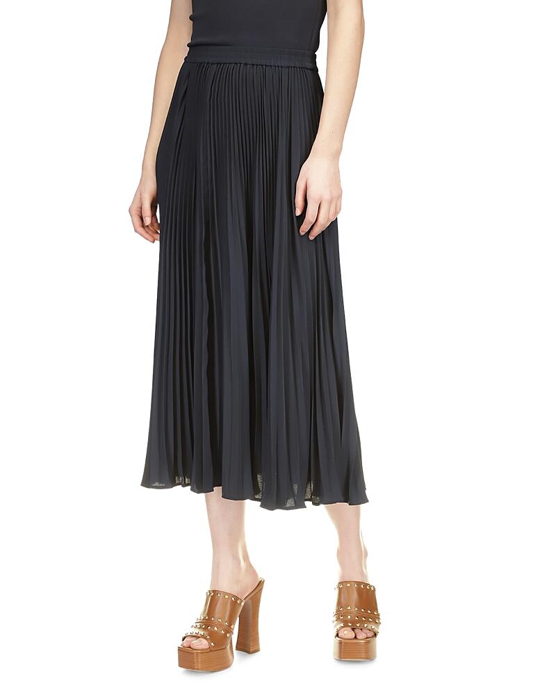 Michael Kors Pleated Midi Skirt Cover