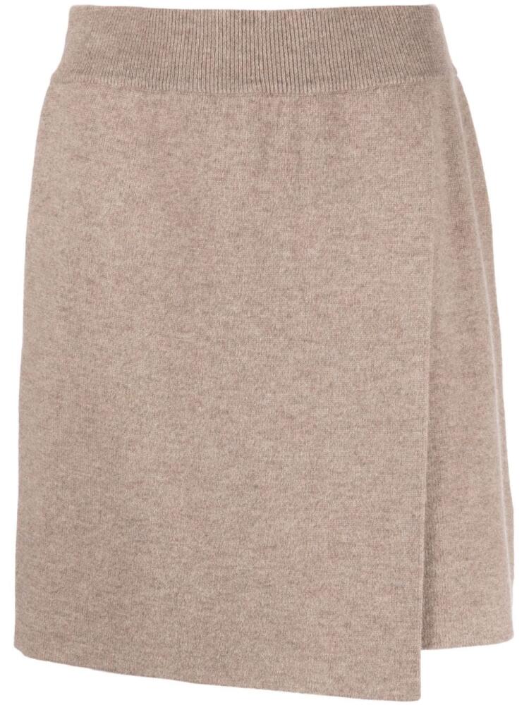 Lisa Yang Josette fine-knit cashmere miniskirt - Brown Cover