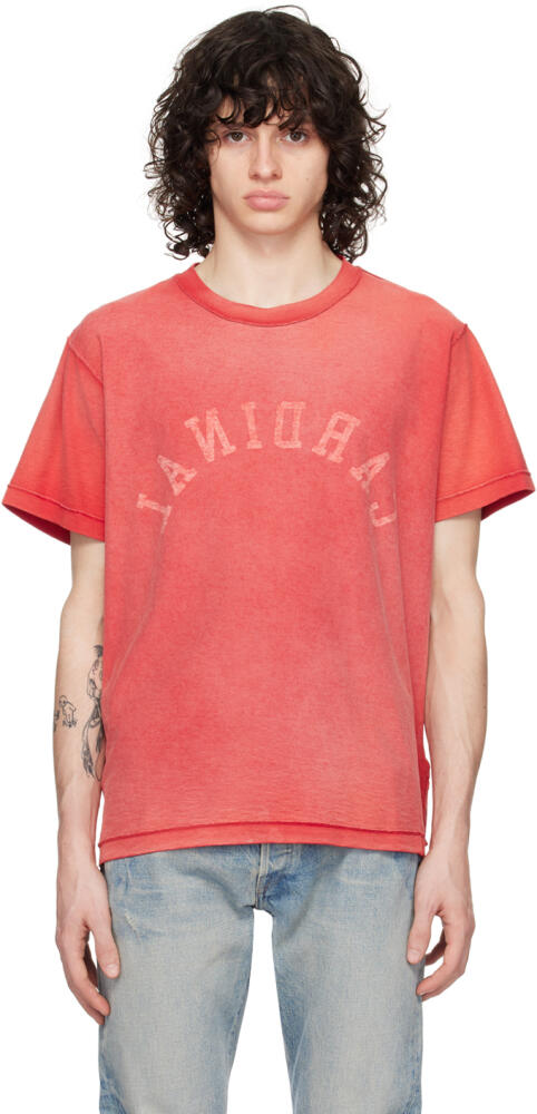 John Elliott Red Rush T-Shirt Cover