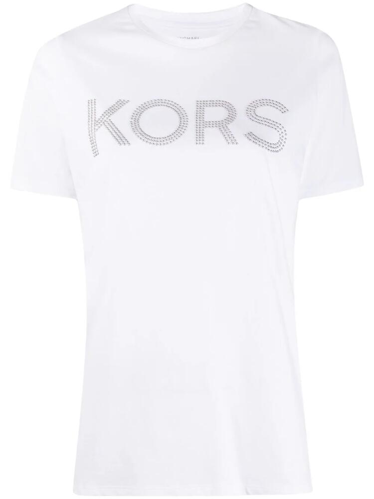 Michael Michael Kors logo print T-shirt - White Cover