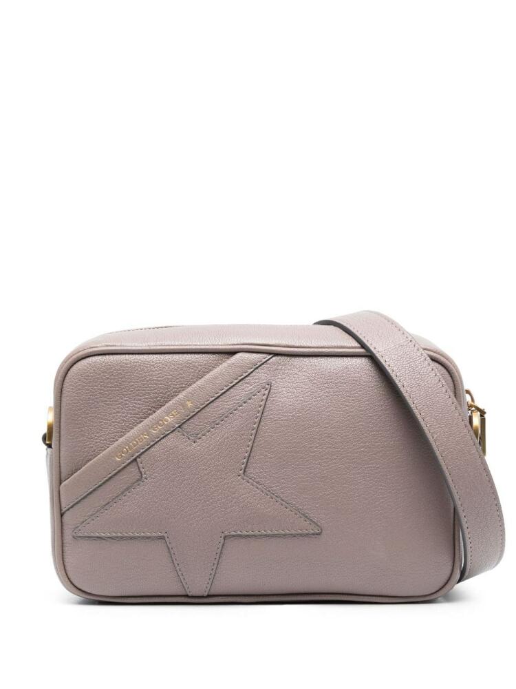 Golden Goose Star leather crossbody bag - Grey Cover