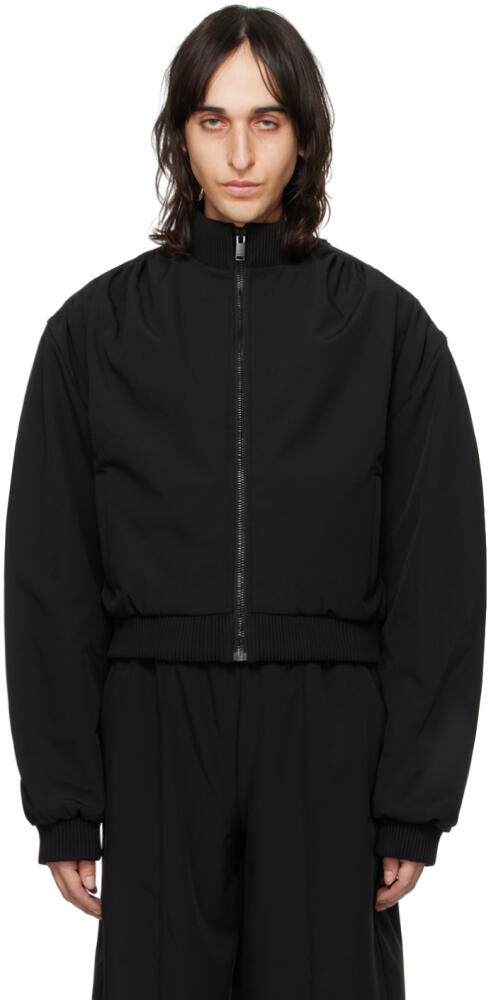 Han Kjobenhavn Black Smocked Track Jacket Cover