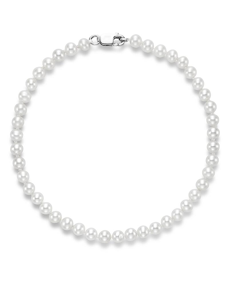 Bloomingdale's Fine Collection Cultured Freshwater Pearl Bracelet in 14K White Gold - Exclusive Cover