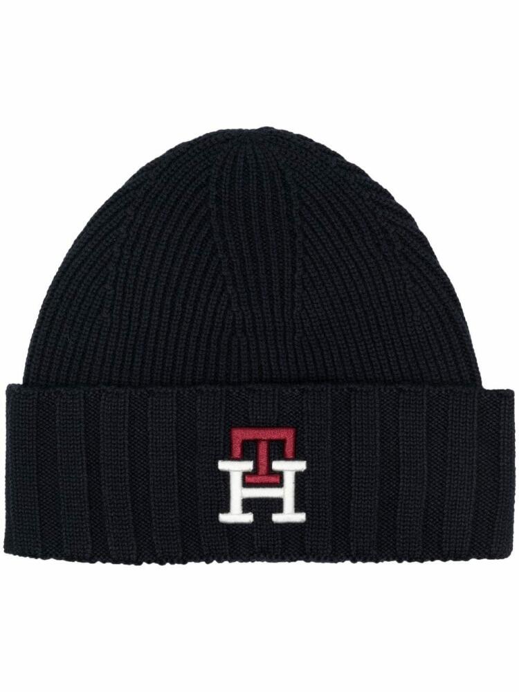 Tommy Hilfiger Prep beanie hat - Blue Cover