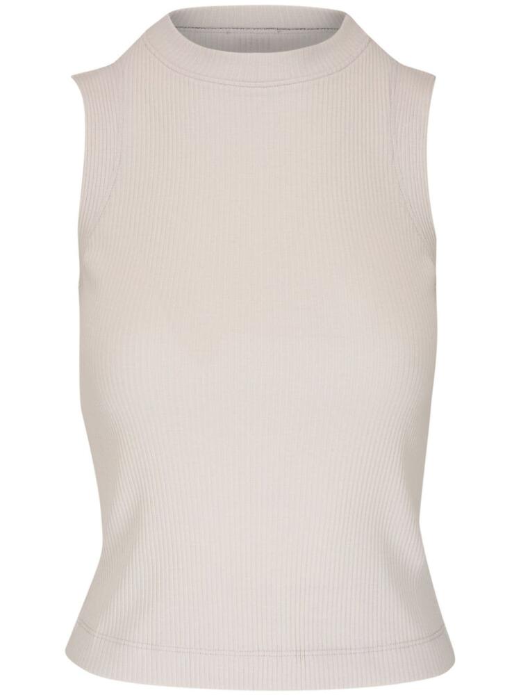 Brunello Cucinelli ribbed-knit cotton vest - White Cover