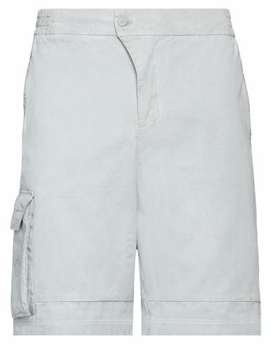 A-cold-wall* Man Shorts & Bermuda Shorts Light grey Cotton Cover