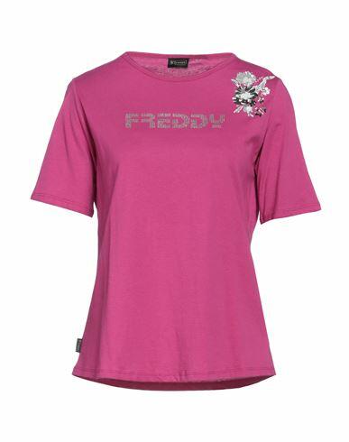 Freddy Woman T-shirt Mauve Cotton Cover