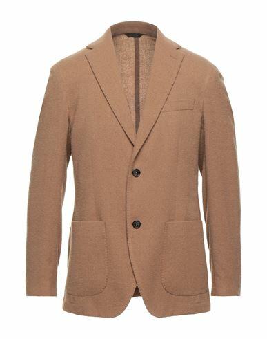 Altea Man Blazer Camel Virgin Wool, Polyamide Cover