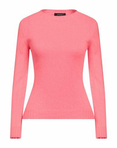 Aragona Woman Sweater Coral Wool, Cashmere Cover