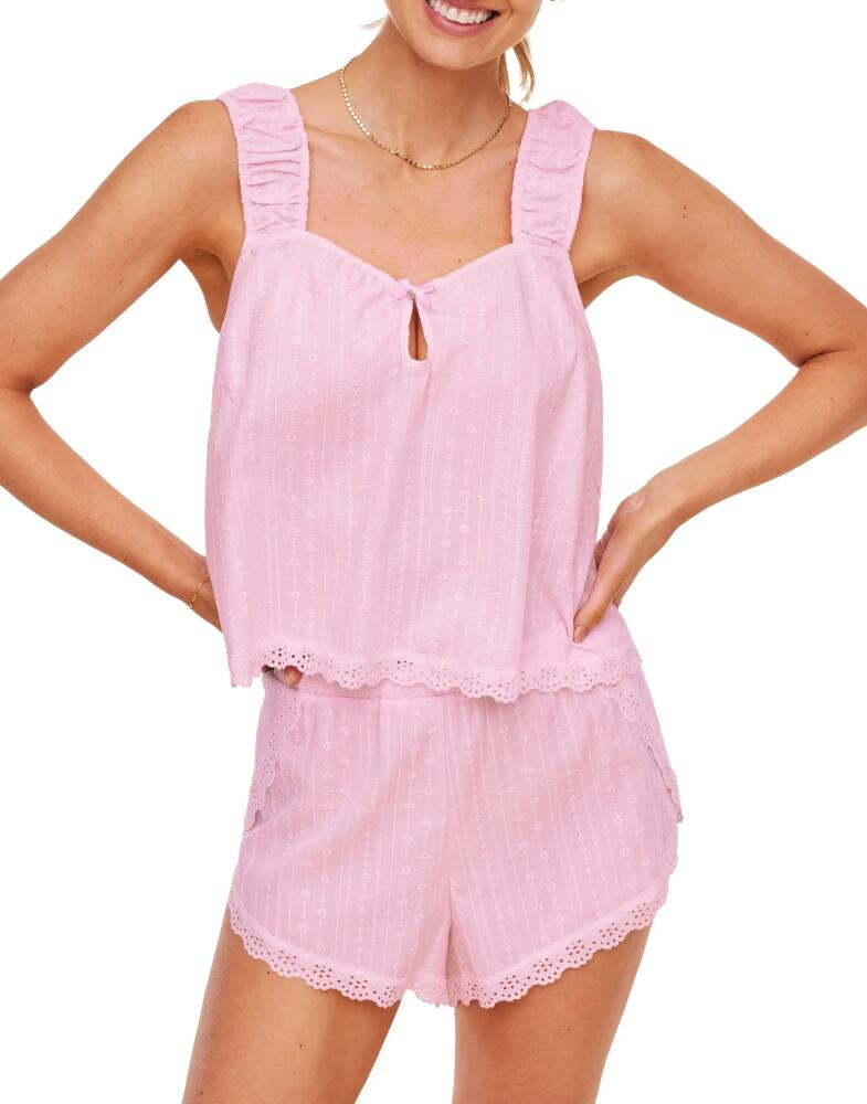 Adore Me Christabel Pajama Cami & Shorts Set in Light Pink Cover