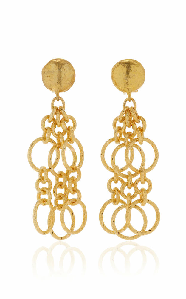 Sylvia Toledano - Platon 22K Gold-Plated Earrings - Gold - Gifts For Her Cover