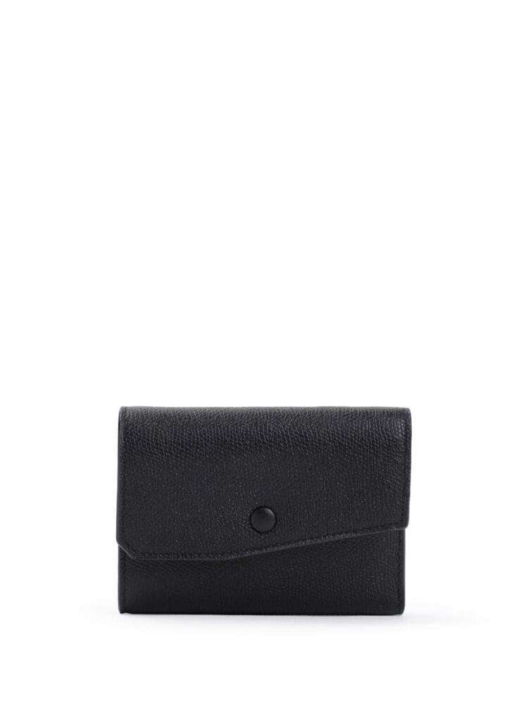 Valextra six-pocket wallet - Black Cover