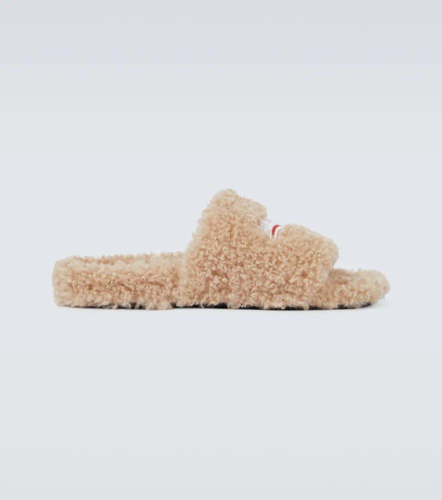 Balenciaga Political Campaign Furry slides Cover