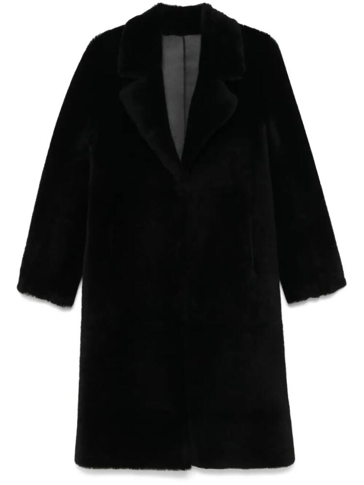 Desa 1972 shearling coat - Black Cover