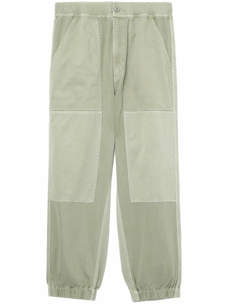 FIVE CM tapered-leg track pants - Green Cover