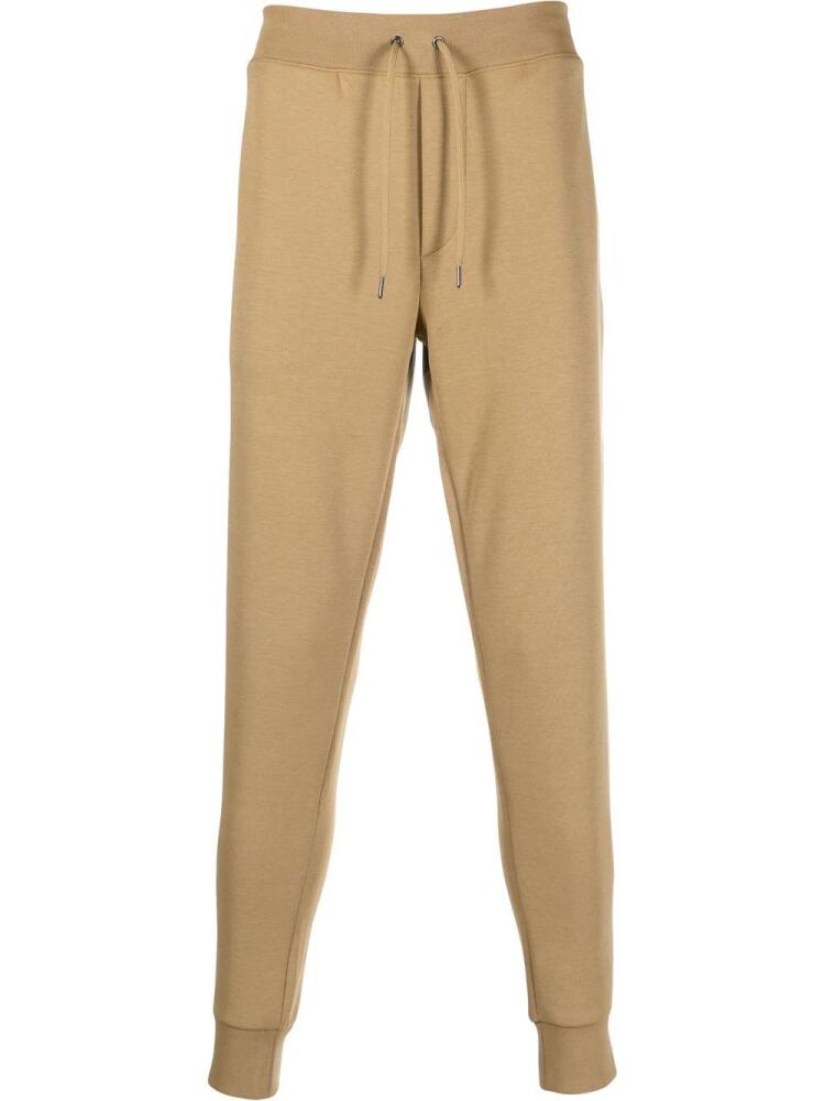 Polo Ralph Lauren logo-embroidered tapered track pants - Neutrals Cover