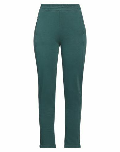 Jijil Woman Pants Dark green Cotton, Polyester Cover