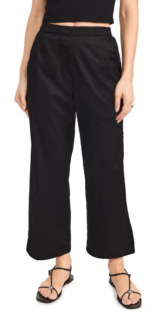 Leset Yoko Crop Painter Pants Black Cover