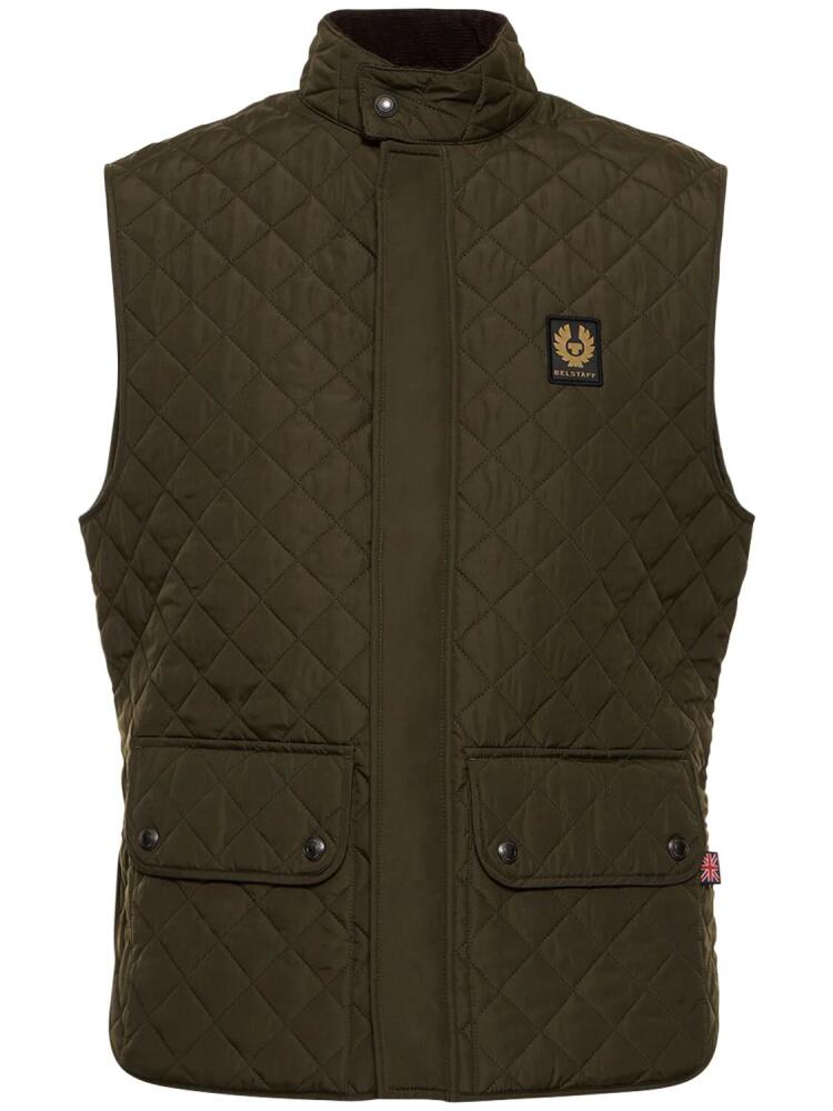 BELSTAFF Icon Lightweight Quilted Nylon Vest Cover